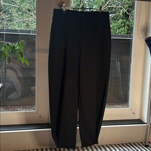 Zara Wide Leg Trouser w Button Cuff Detail